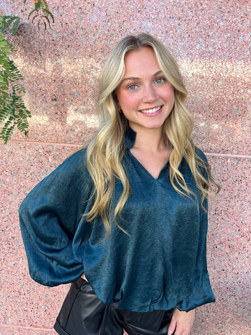 Hadley Balloon Sleeve Top