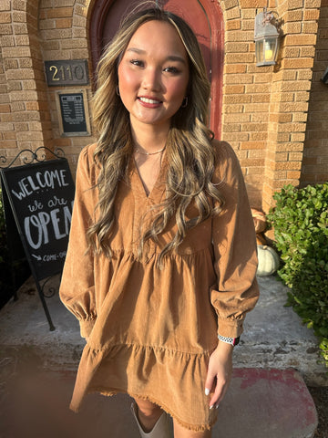 Ashley Corduroy Dress-sale