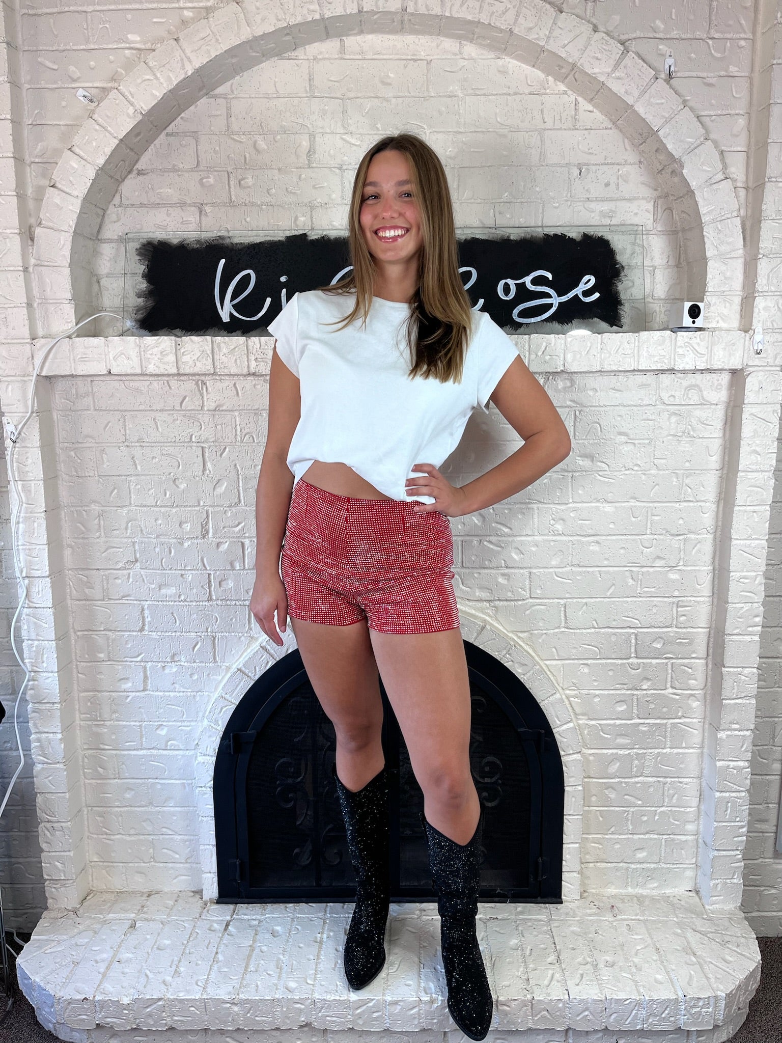Game Day Studded Shorts