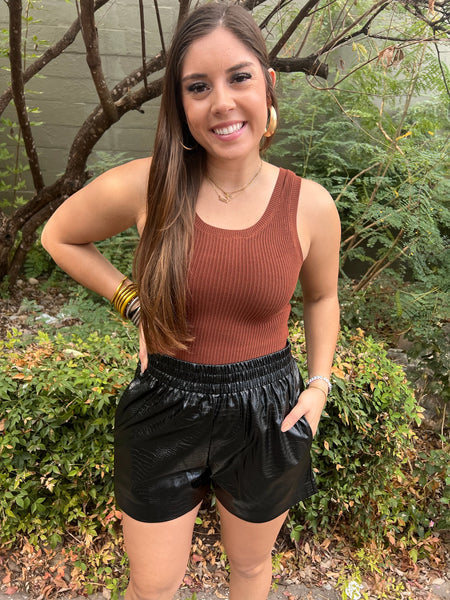 Round Neck Sweater Bodysuit
