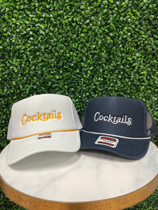 Cocktails Trucker Hat