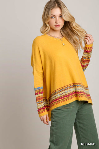 Stitch Detail Sweater-sale