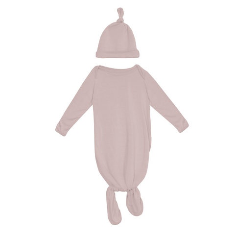 Knotted Gown & Hat Set