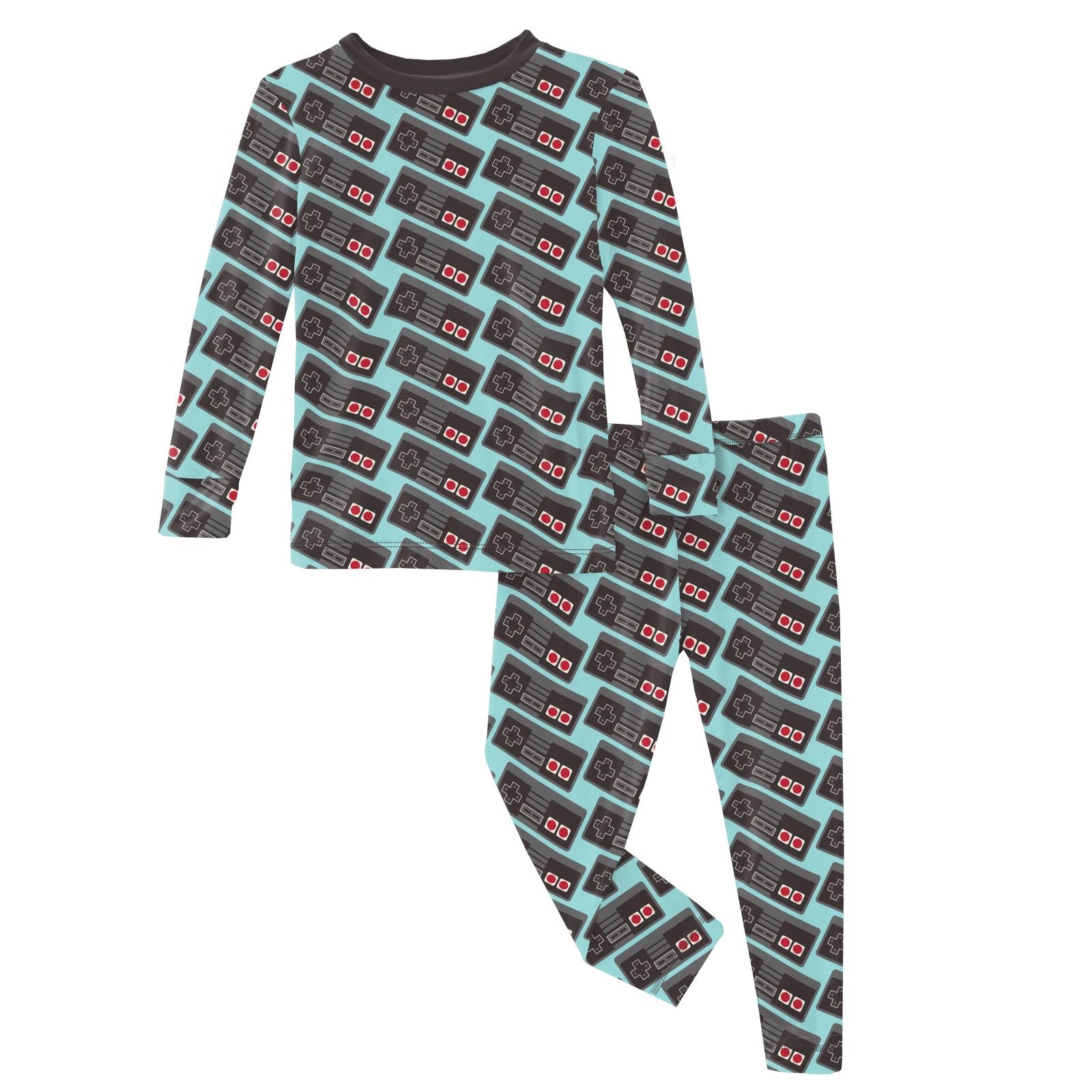 Summer Sky Retro Game Controller PJ Set