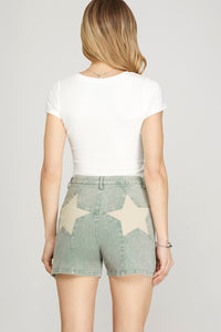 Star Bum Woven Shorts