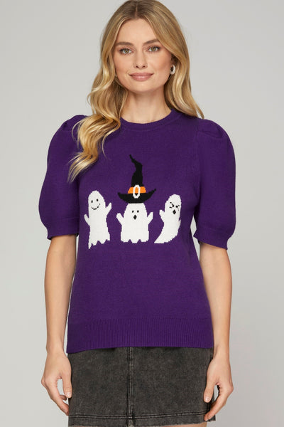 Ghostly Sweater Top