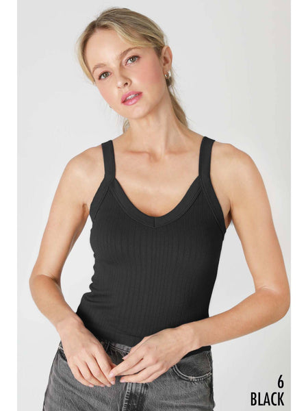 Deep V Neck Top