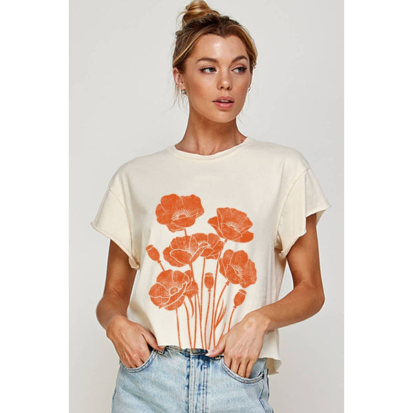 California Poppy Graphic Tee