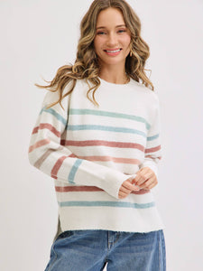 Emma Cozy Striped Sweater