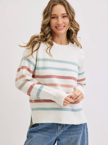 Emma Cozy Striped Sweater