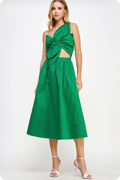 Nora Knotted Bow Dress