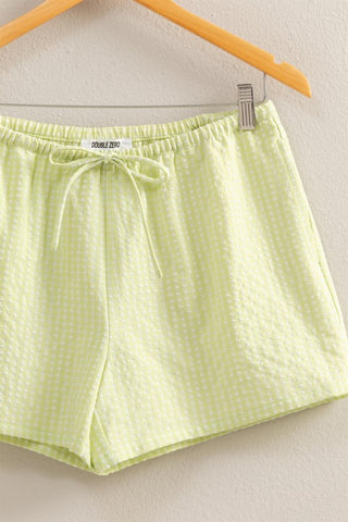 Everly Gingham Shorts