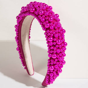 Color Beads Decked Headband