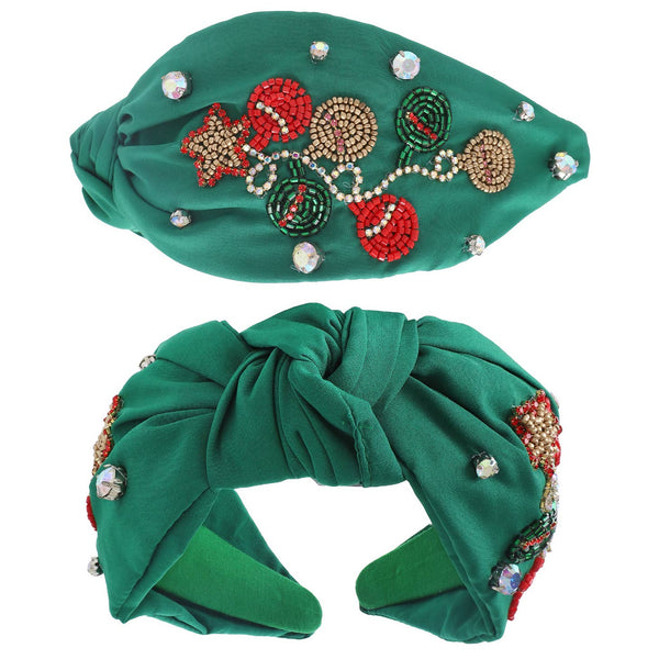 Christmas Beaded Headbands