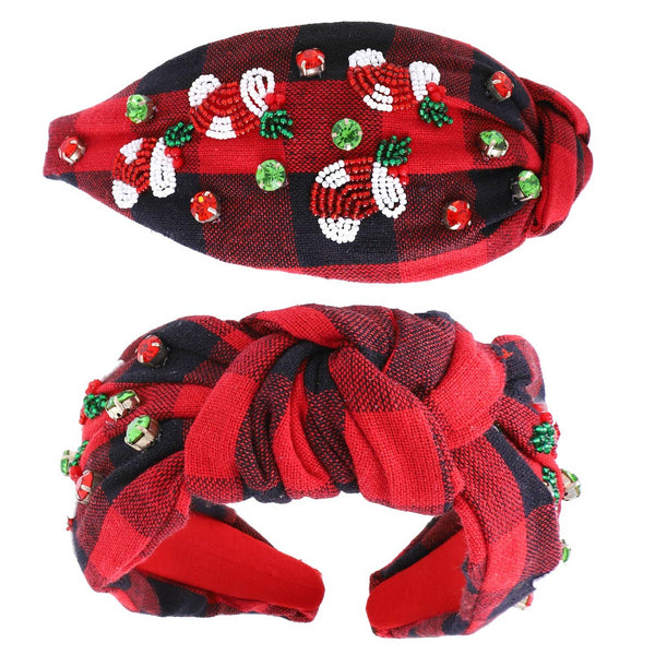 Christmas Beaded Headbands