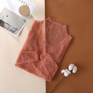 Semi Sheer Layering Top