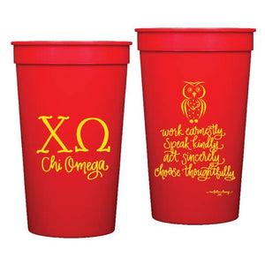 Sorority Stadium Cups