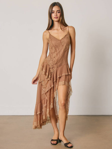 Lace Tiered Dress
