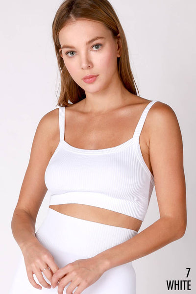 Ribbed Bralette Top