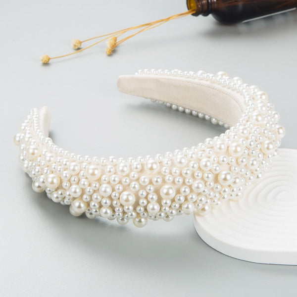 Color Beads Decked Headband