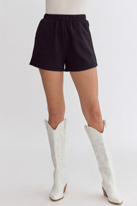 Jessie Textured Shorts