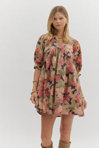 Fall Florals Dress