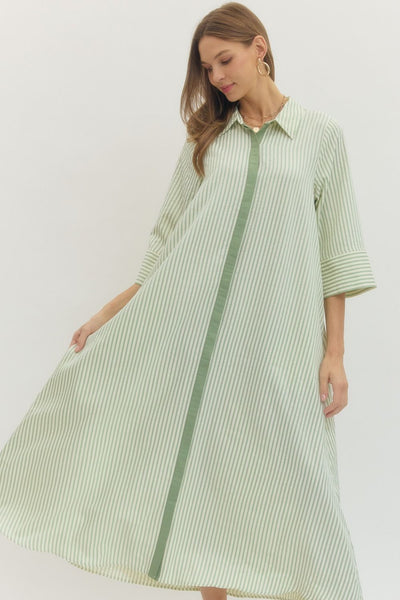 Jodi Striped Maxi Dress