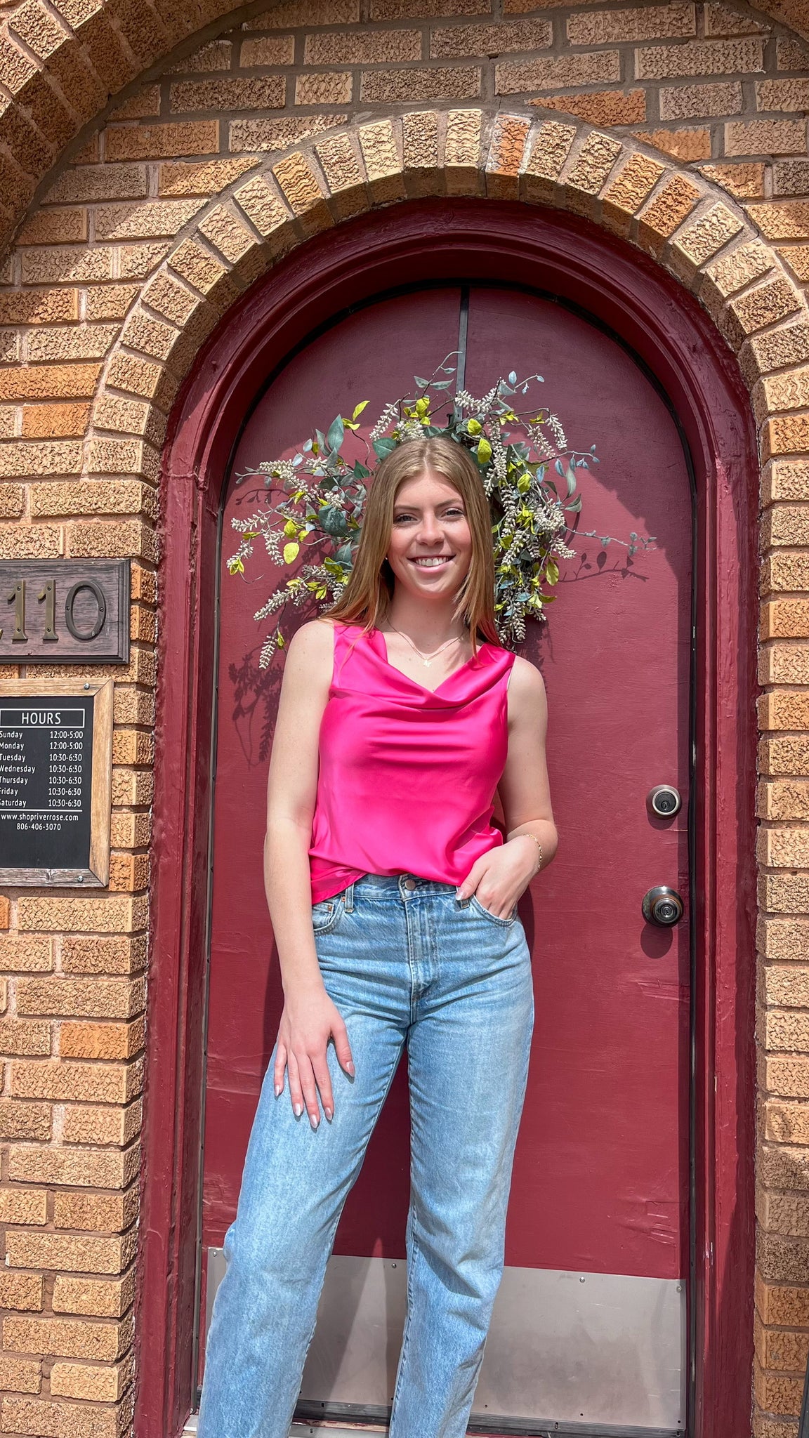 Sadie Cowl Neck Blouse