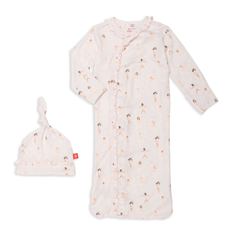 Tutu Twirls Gown & Hat Set
