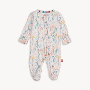 Shroom & Bloom Ruffle Footie