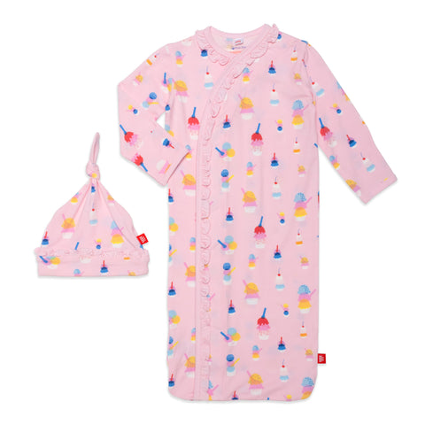 Sundae Funday Gown & Hat