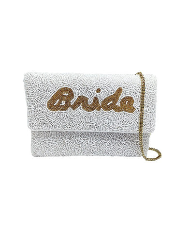 Bride Beaded Clutch