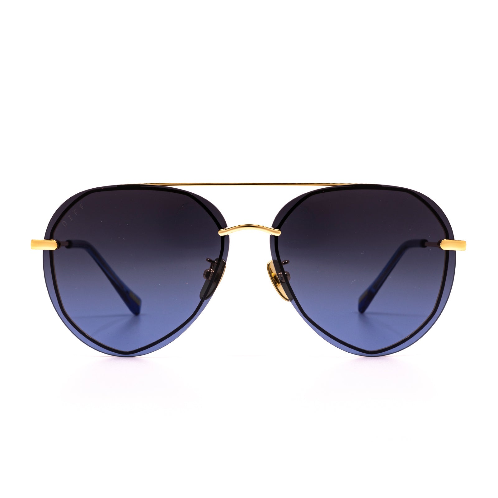 Lenox Gold/Blue Polarized Sunglasses