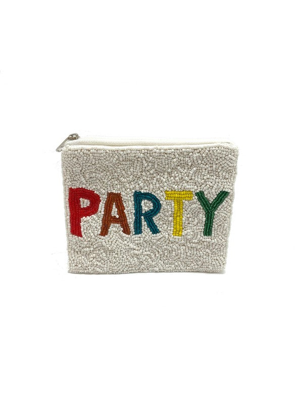 Beaded Party Pouch