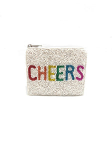 Beaded Cheers Pouch