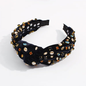 Velvet Crystal Headband