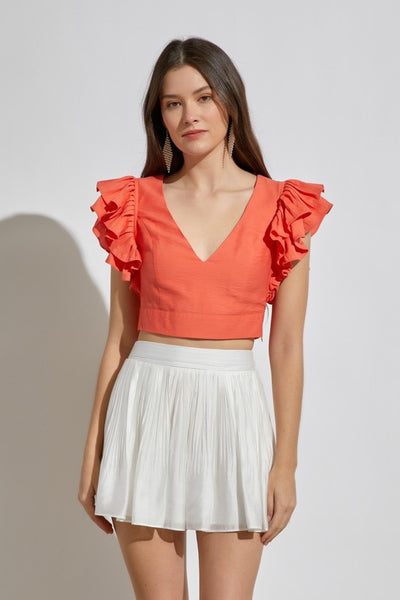 Jessie Cross Back Top-SALE