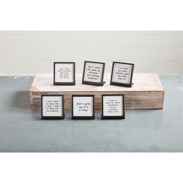 Metal Easel Plaques