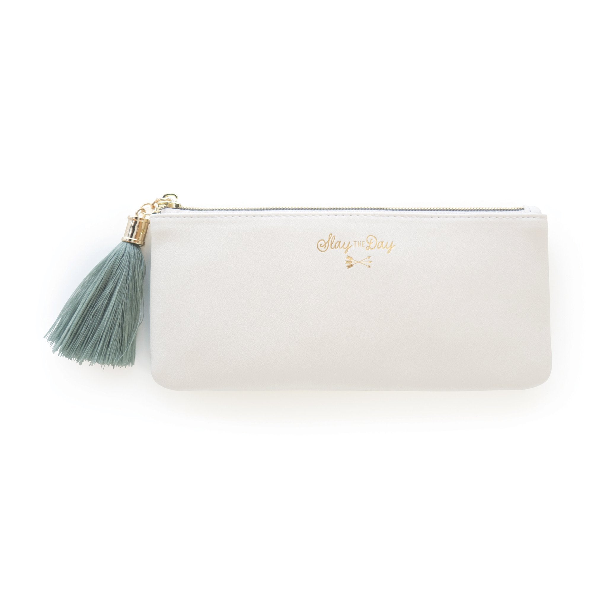 Vegan Leather Pencil Pouch