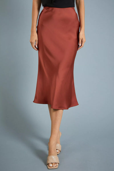 Low Rise Midi Skirt