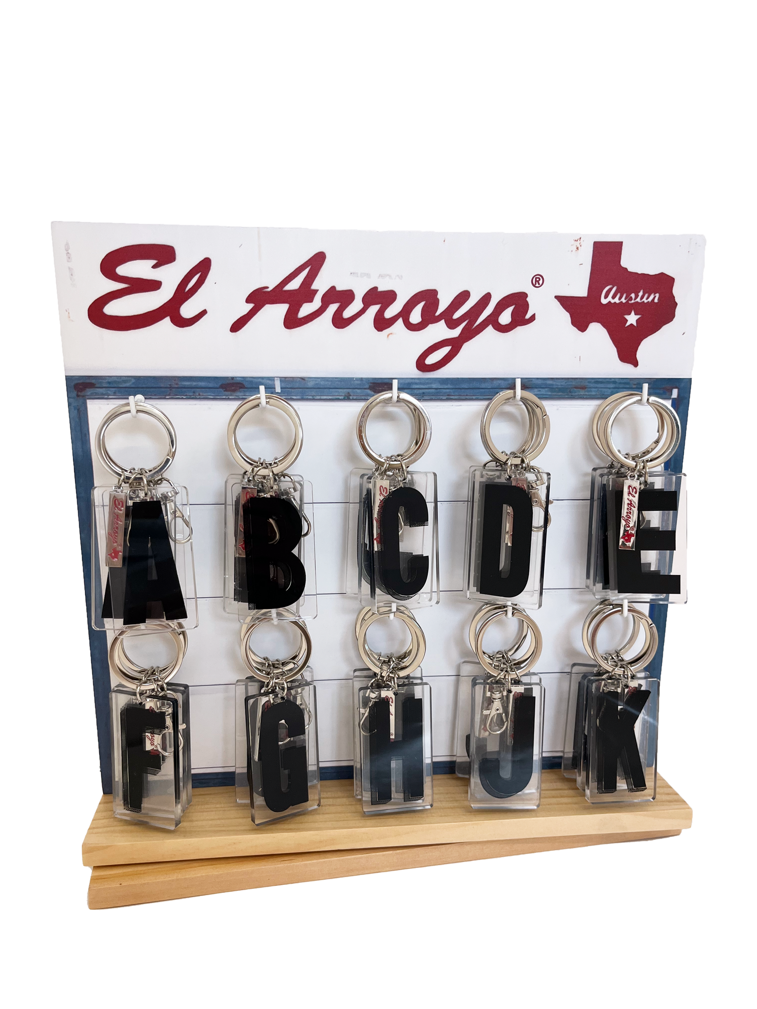 Marquee Letter Keychains