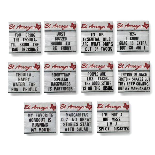 El Arroyo Cocktail Napkins