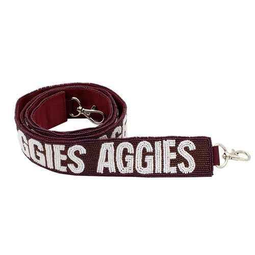 Collegiate Beaded Purse/Bag Straps