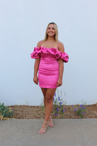 Addison Ruffle Dress-SALE