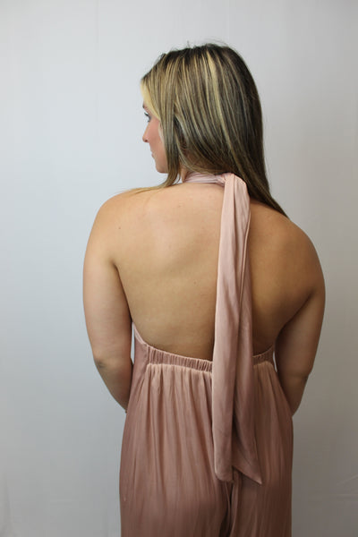 Kenzie Halter Neck Jumpsuit