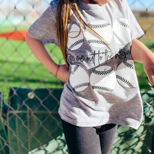 Youth Take Me Out To The Ballgame Tee-SALE