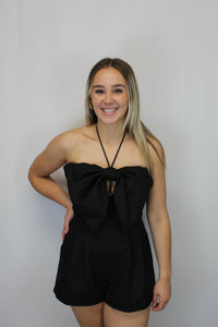 Molly Bow Front Romper