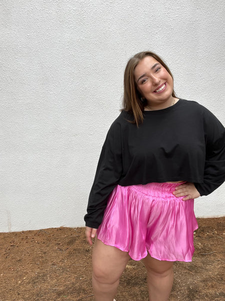 Ellie Elastic Waist Shorts