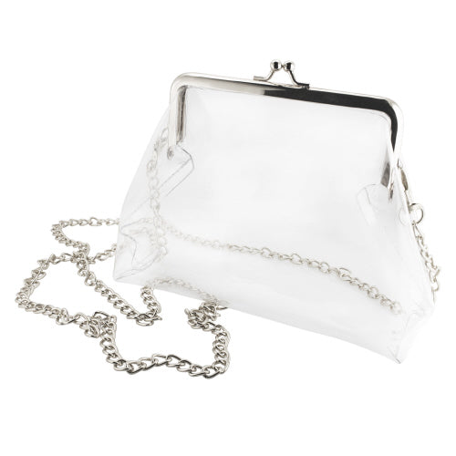 Kiss Lock Crossbody Purse